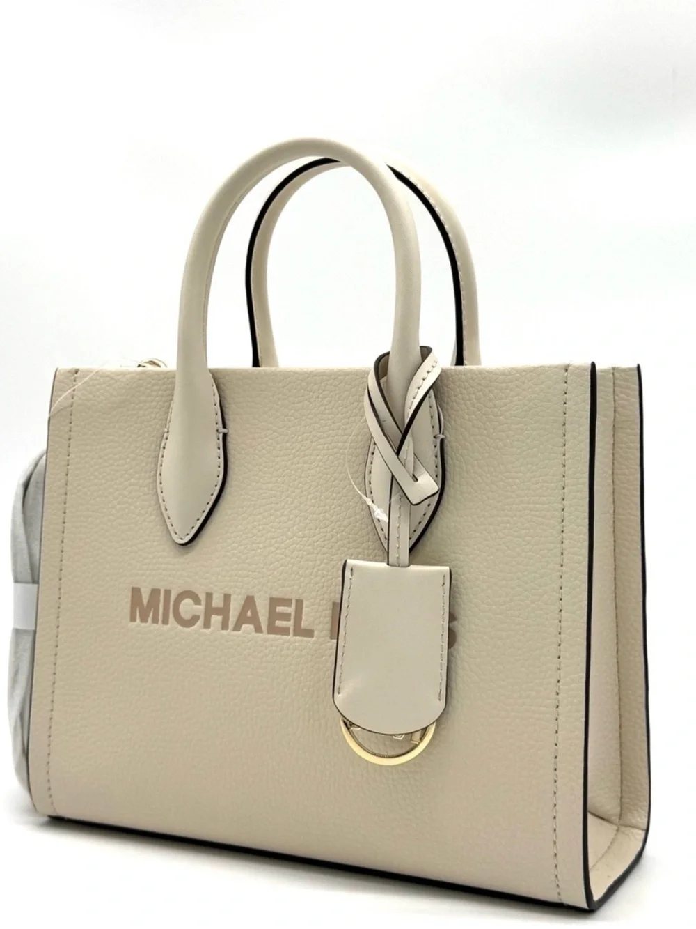 Michael Kors Mirella Small Shopper TZ Xbody Bag Light Cream
